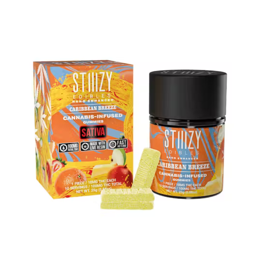STIIIZY Edible Caribbean Breeze Gummies 100mg