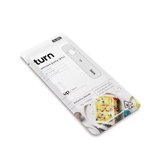 2.0g AIO | unicorn party (21+) | botanica blends | up |