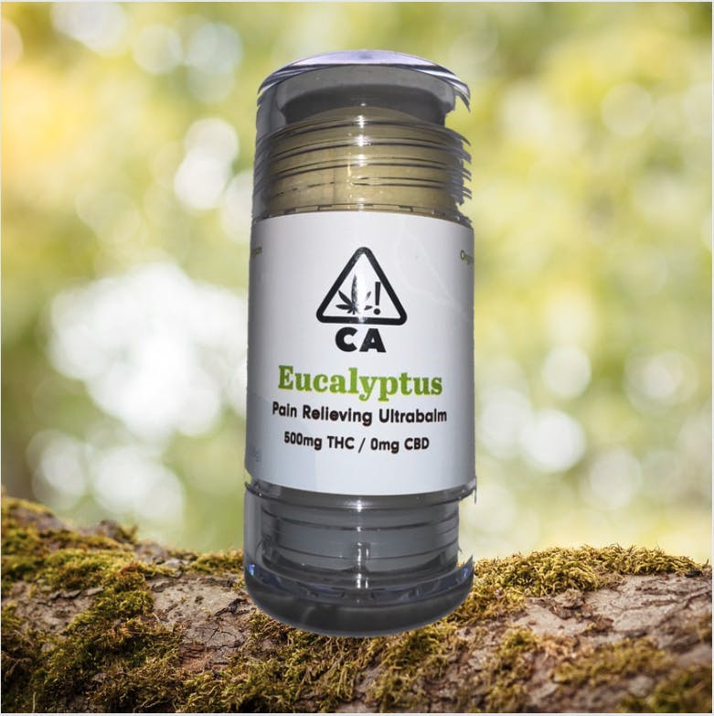 500mg THC Balm ( EUCALYPTUS ) - Vegan - Organic