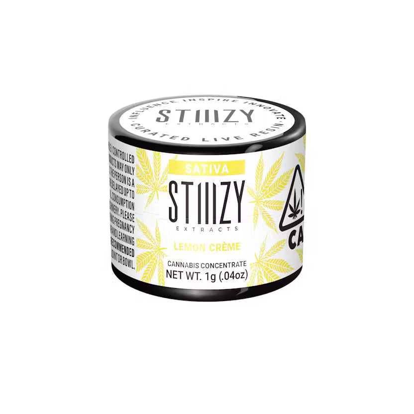 STIIIZY -( Sativa ) Live Resin - 1G - Concentrate ( Lemon Creme / Berry Sundae )