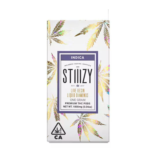 STIIIZY - Vape Cartridge - TAHOE OG 1G Live Resin Liquid Diamonds Pod