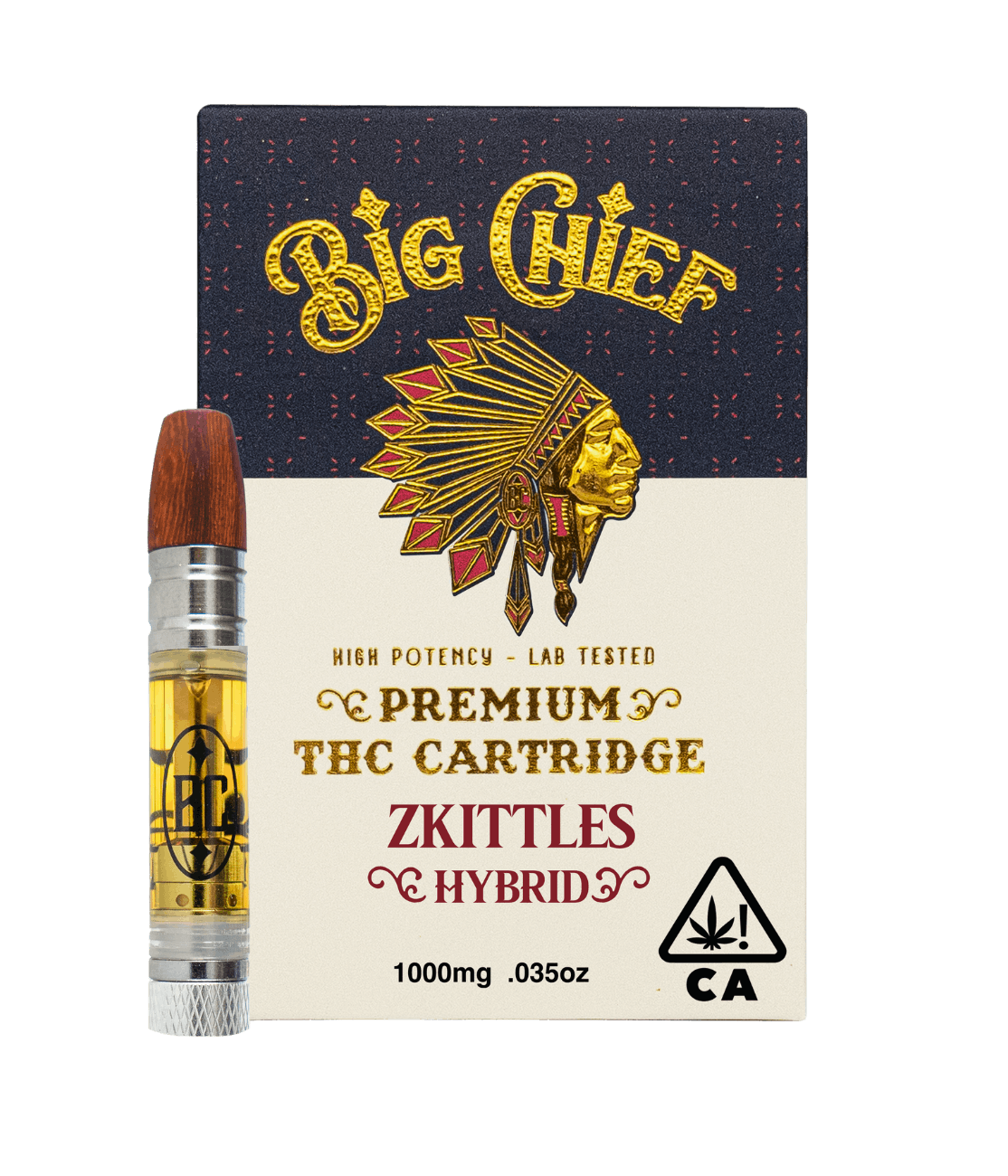 Big Chief - Big Chief THC Cartridge 1G - Zkittles
