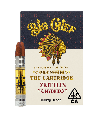 Big Chief - Big Chief THC Cartridge 1G - Zkittles