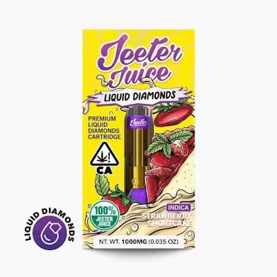 Jeeter Jeeter Juice Liquid Diamonds - Strawberry Shortcake ( Indica )