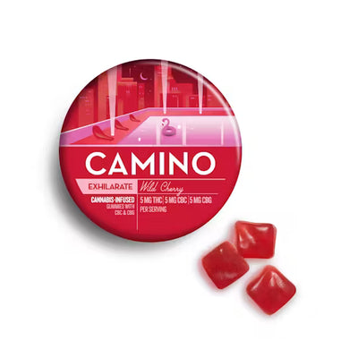 Camino Wild Cherry "Exhilarate" Gummies [20pk]