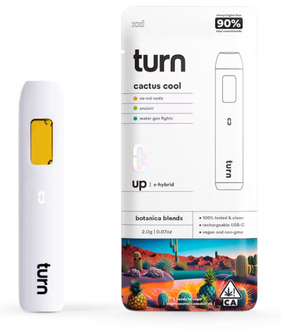 2.0g AIO | cactus cool | botanica blends | up |