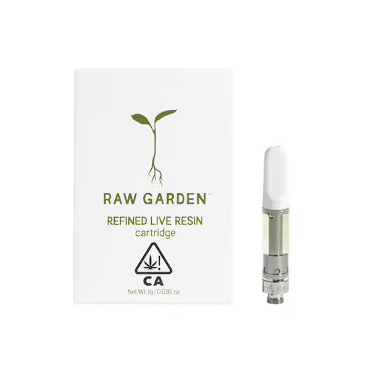 Raw Garden - ( Indica ) Dojo Kush Refined Live Resin™ 1.0g Cartridge