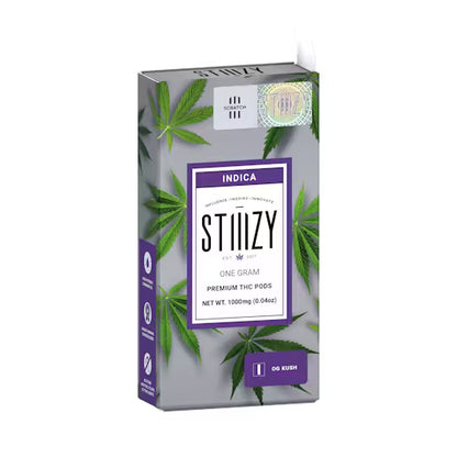 STIIIZY - Vape Cartridge - OG KUSH 1G Original THC Pod - STIIIZY