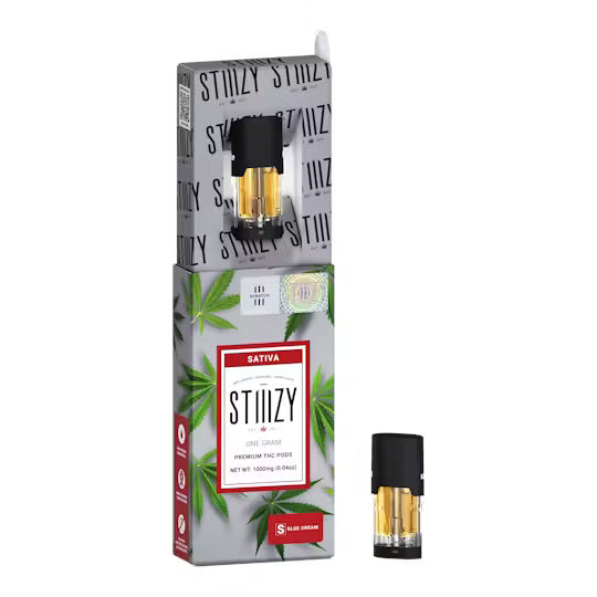STIIIZY - Vape Cartridge - BLUE DREAM 1G Original THC Pod - STIIIZY