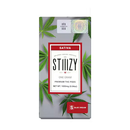 STIIIZY - Vape Cartridge - BLUE DREAM 1G Original THC Pod - STIIIZY