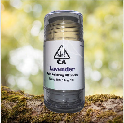 500mg THC Balm ( LAVENDER ) - Vegan - Organic