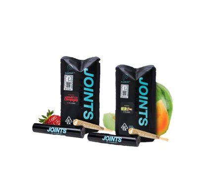 1G Infused Preroll - JOINTS by PLUGplay - [ Strawberry / Melon Dew ]
