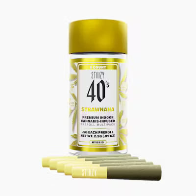 STIIIZY - STRAWNANA - .5G 40s PREROLL MULTI PACK