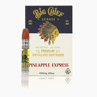 BIG CHIEF PINEAPPLE EXPRESS - 1G THC Cartridge