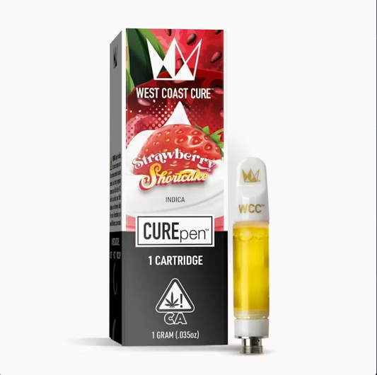 West Coast Cure Strawberry Shortcake CUREpen Cartridge - 1g