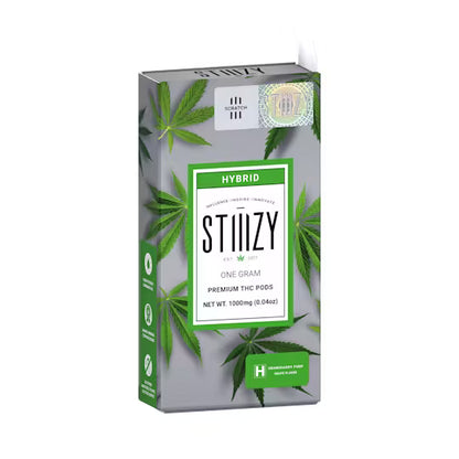 STIIIZY - Vape Cartridge - GRANDADDY PURP 1G Original THC Pod - STIIIZY