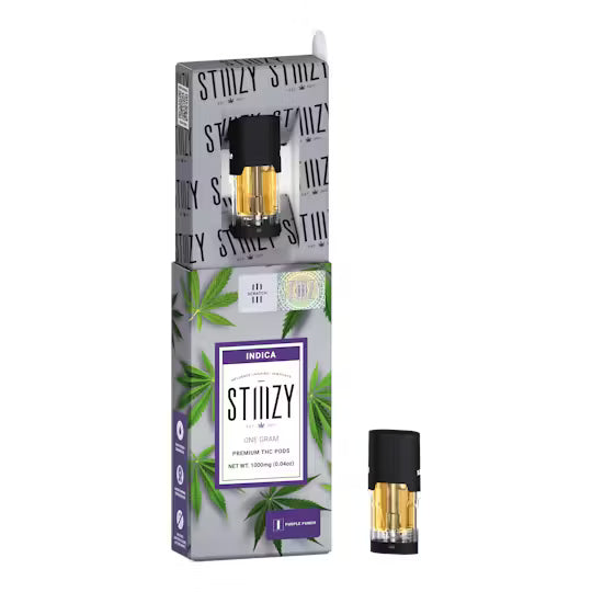 STIIIZY - Vape Cartridge - PURPLE PUNCH 1G Original THC Pod - STIIIZY