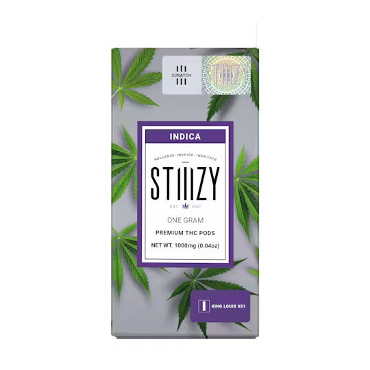 STIIIZY - Vape Cartridge - KING LOUIS XIII 1G Original THC Pod